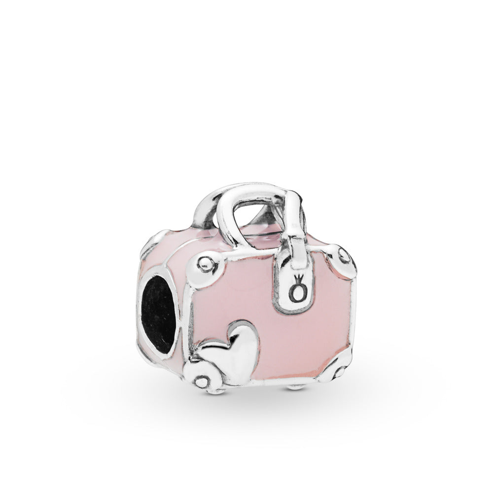 Pink on sale bag charm