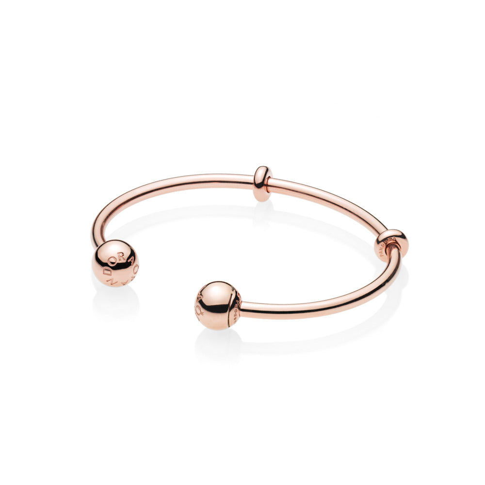 New pandora bracelet rose on sale gold