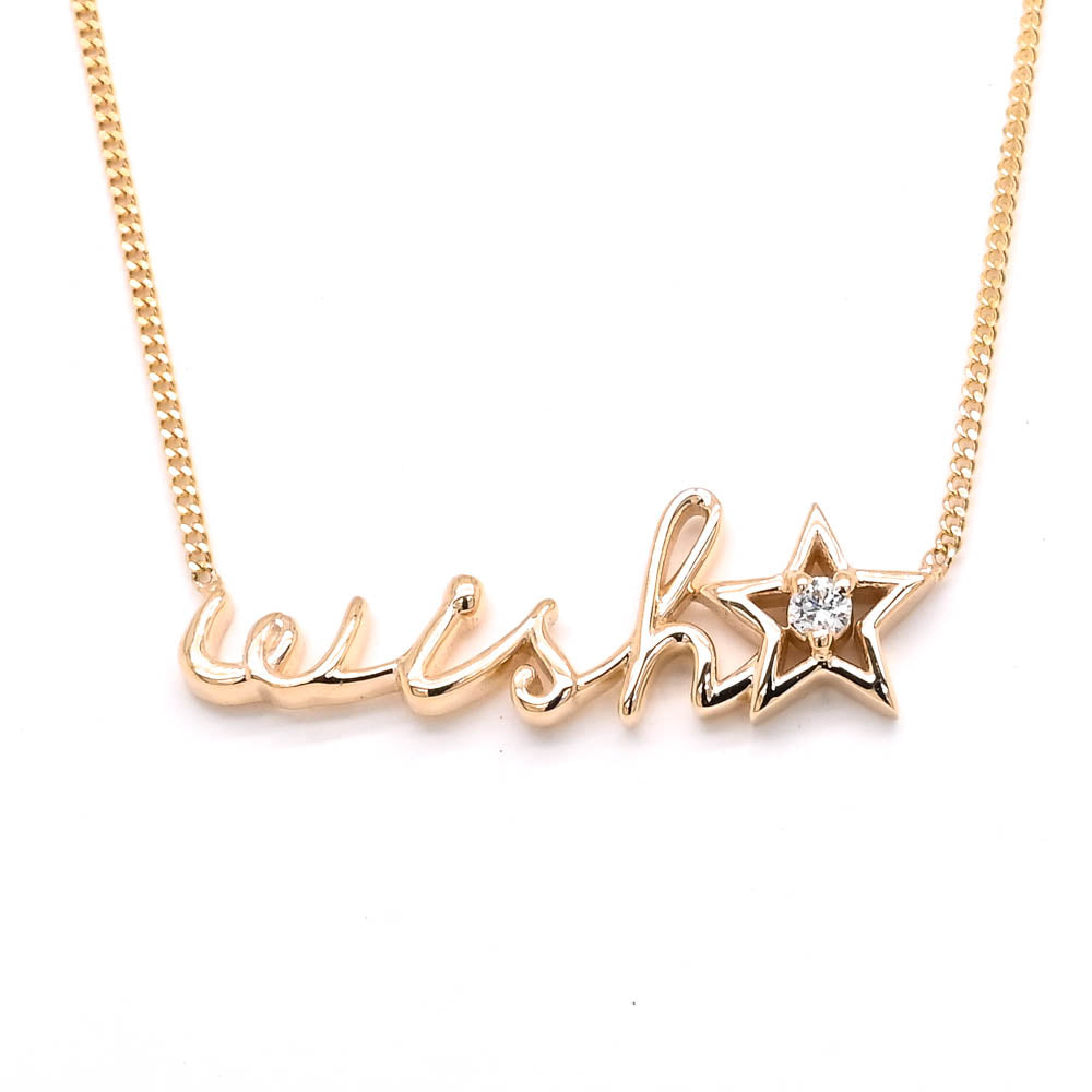 Wish on sale name necklace