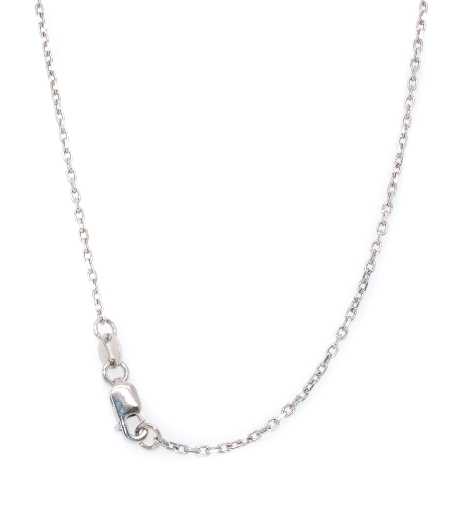 10KT White Gold 20 0.5mm Rolo Chain. – Graziella Fine Jewellery