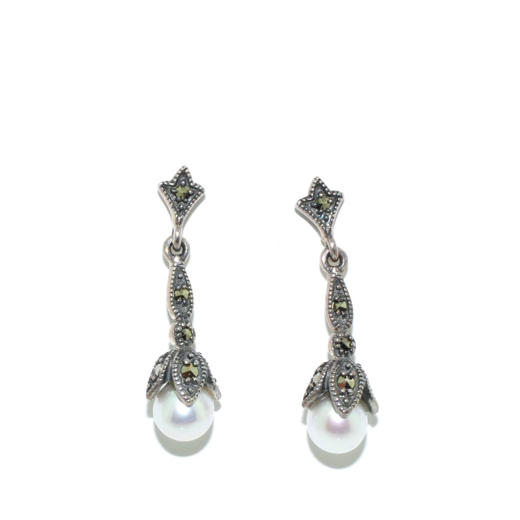 Marcasite earrings deals