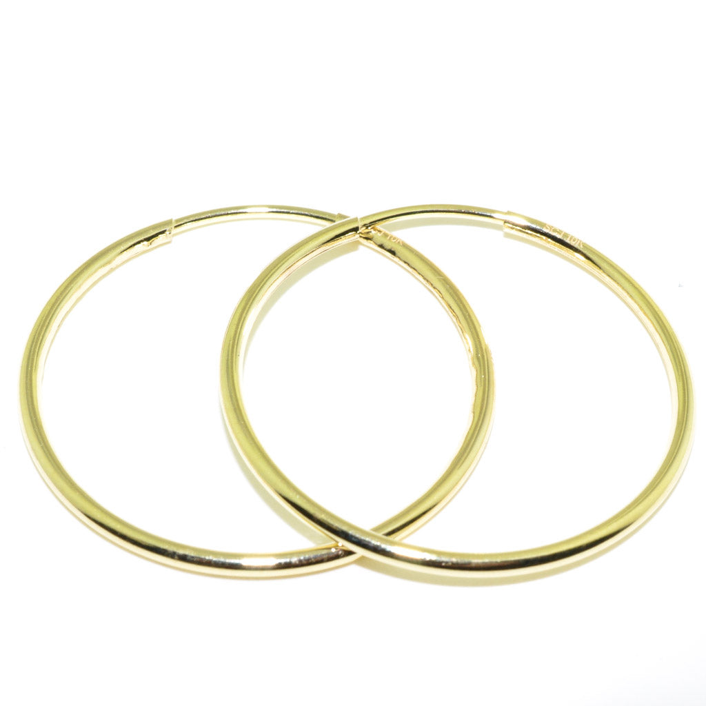 15mm Plain Leverback Earring (Gold Filled) (10 Pieces)