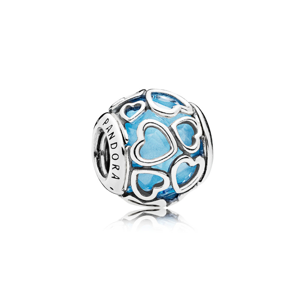 Encased in Love, Sky Blue Crystal – Graziella Fine Jewellery