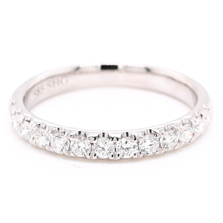 14KT White Gold 0.43CTW diamond Wedding Band.