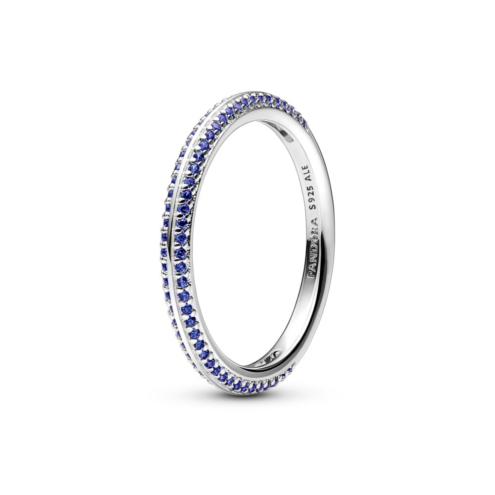 Pandora ME Blue Pave Ring