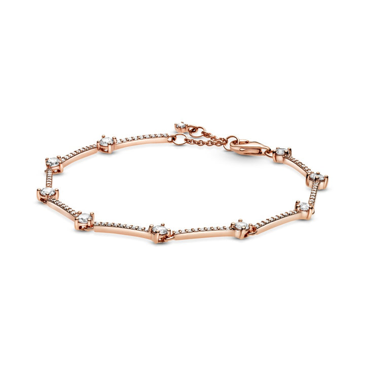 Sparkling Pave Bars Bracelet