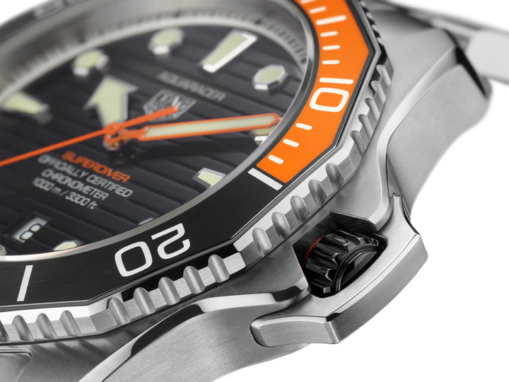 TAG HEUER AQUARACER PROFESSIONAL 1000 SUPERDIVER Automatic Watch - Diameter 45 mm WBP5A8A.BF0619