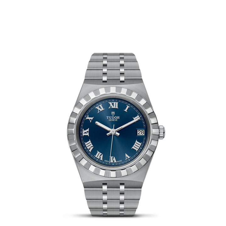 Tudor Royal Watch - M28400-0006 - 34mm steel case, Blue dial