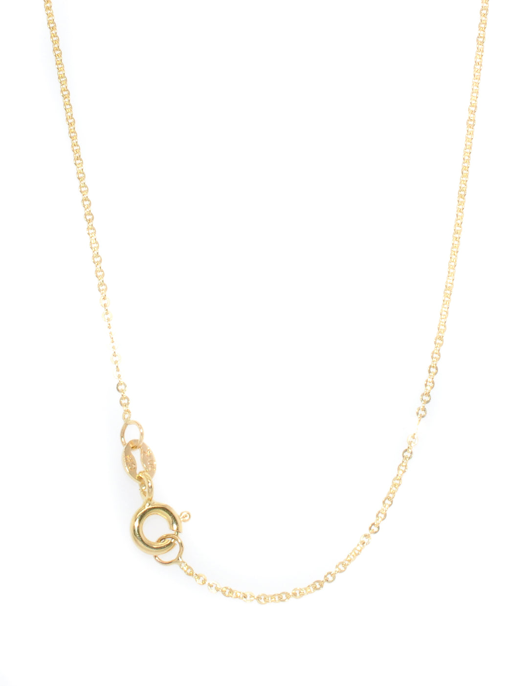 10KT Yellow Gold 18" 0.5mm Rolo Chain.