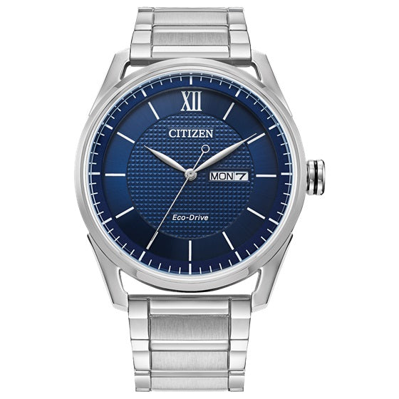 Citizen Classic 42mm Eco-Drive Watch. AW0081-54L.