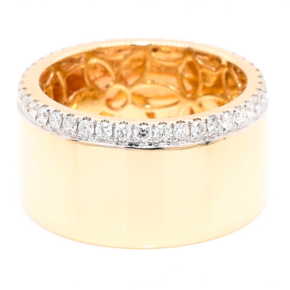 14KT Yellow Gold 0.48CTW Diamond Celebration Ring.