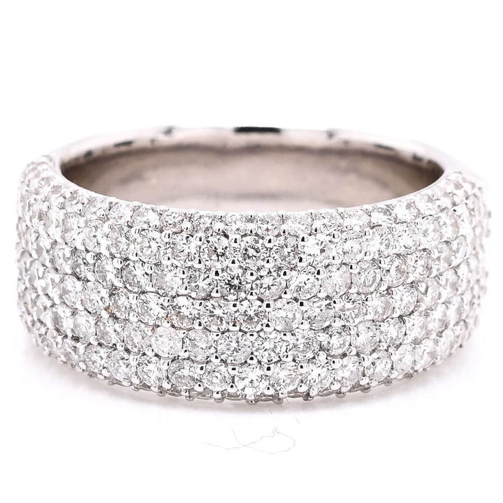 14KT White Gold 1.94CTW Diamond Celebration Ring.