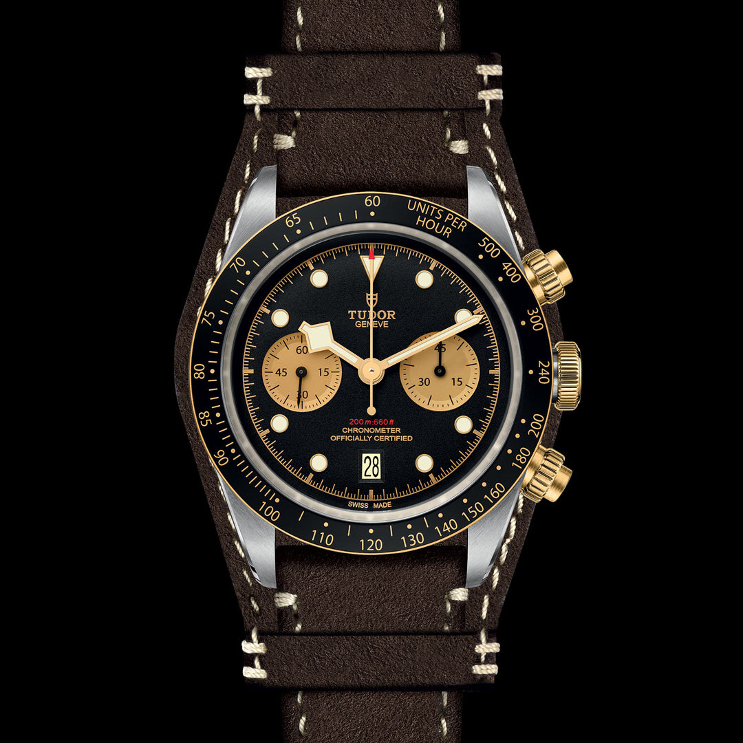 Tudor Black Bay Chrono S&G Watch - M79363N-0002 - 41mm steel case