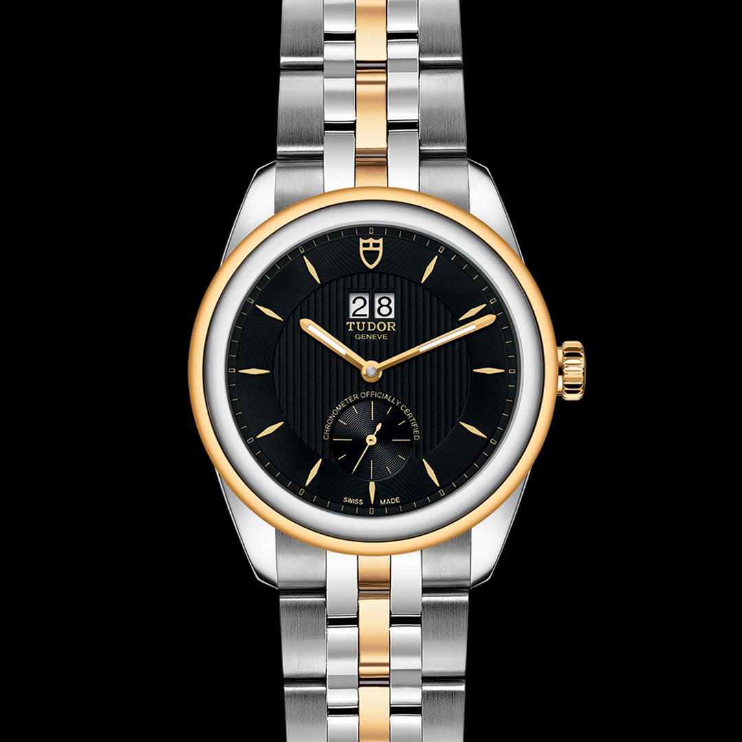 Tudor Glamour Double Date Watch - M57103-0002 - 42mm steel case