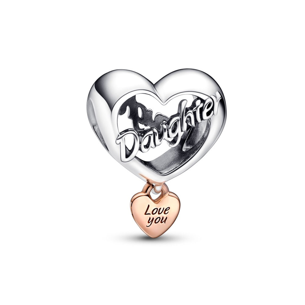 Pandora Pink Family Tree & Heart Dangle Charm: Precious Accents, Ltd.