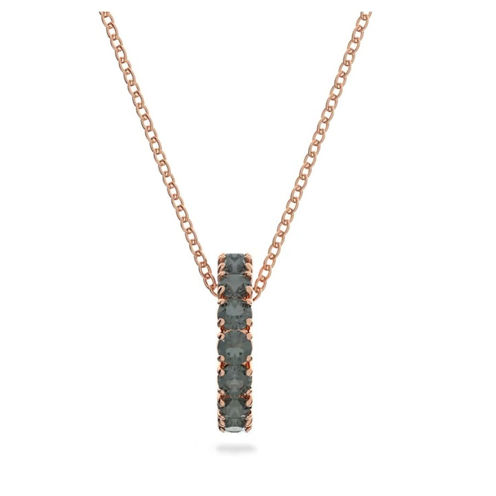 Swarovski Exalta pendant Rose-gold tone plated.