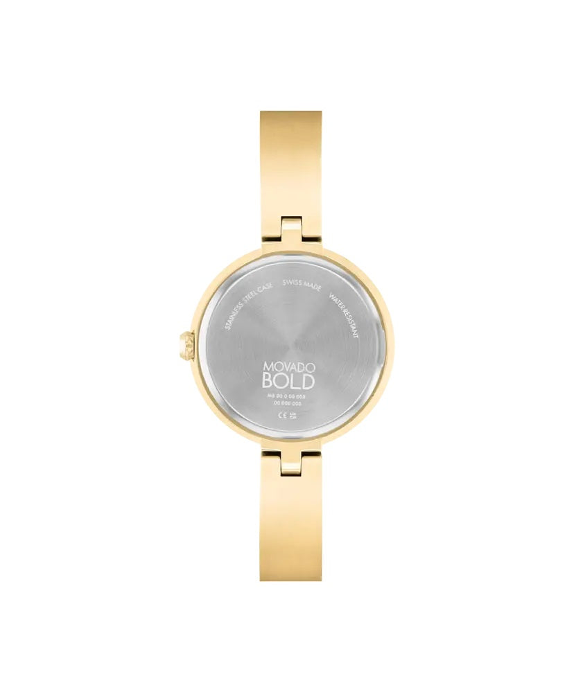 Movado Bold Bangle 28mm Swiss Quartz Watch. 3601161