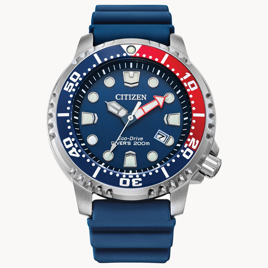 Citizen Promaster Diver 44mm Eco Drive Watch. BN0168-06L