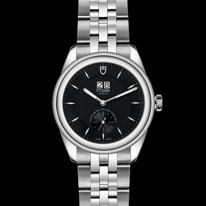 Tudor Glamour Watch - M57100-0003 - 42mm steel case