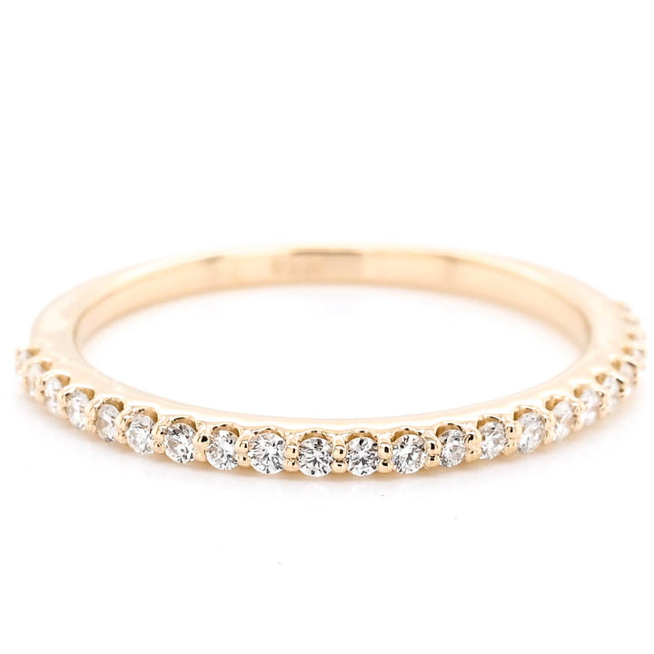 Graziella Originals 14KT Yellow Gold 0.23CTW Diamond Wedding Band.