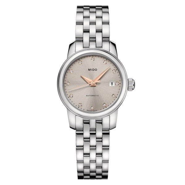 Mido Baroncelli Lady 25mm Automatic Watch. M039.007.11.076.00.