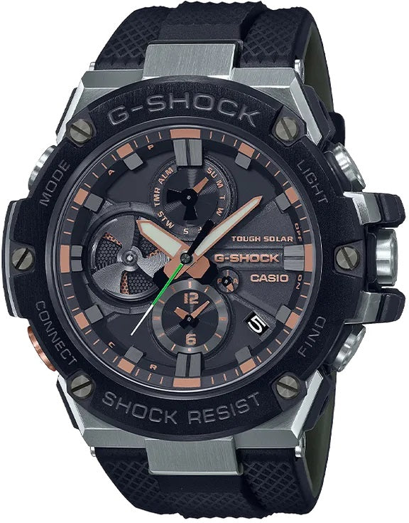 G-Shock G-Steel Solar Watch. GSTB100GA-1A.