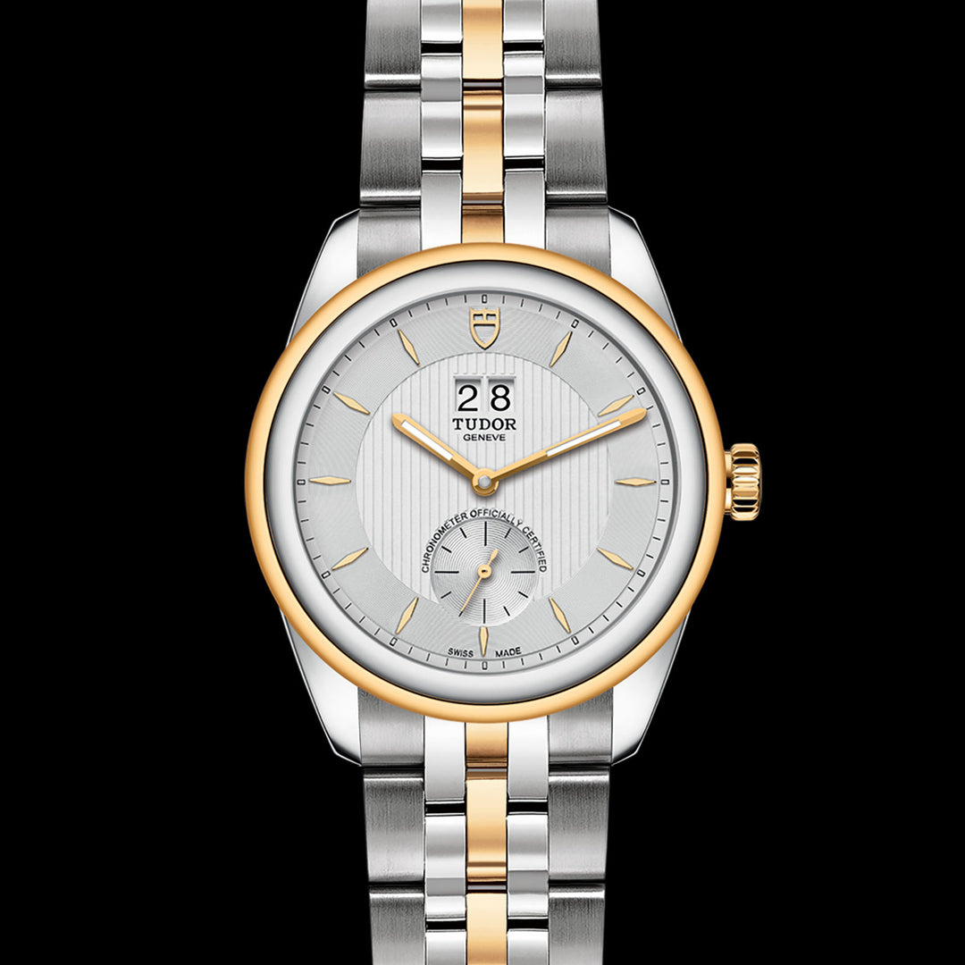 Tudor Glamour Double Date Watch - M57103-0001 - 42mm steel case