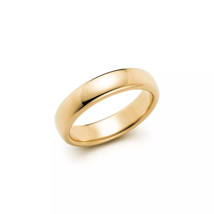 18KT Yellow Gold Tiffany & Co. Polished Estate Wedding Band.