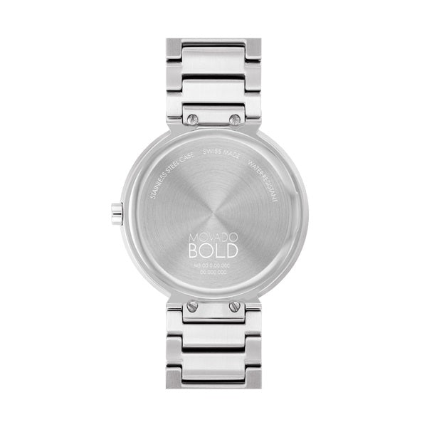 Movado Bold Horizon 34mm Swiss Quartz Watch. 3601091.