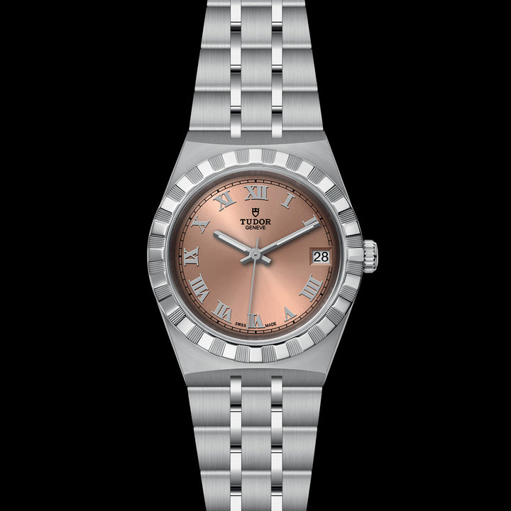 Tudor Royal Watch - M28400-0009 - 34mm steel case,salmon Dial