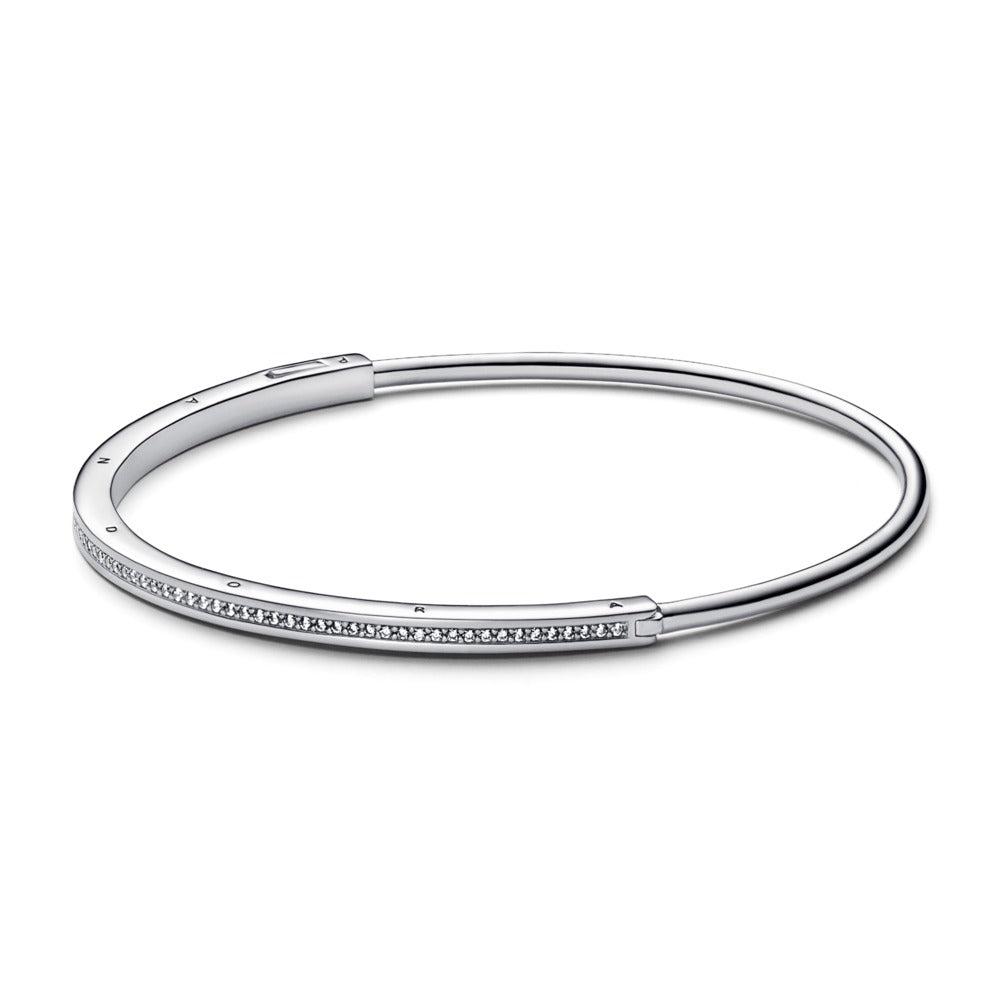 Pandora Signature I-D Pave Bangle