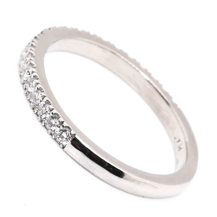 Platinum 0.30CTW VS-SI F-G Colour Claw Set Diamond Wedding Band.