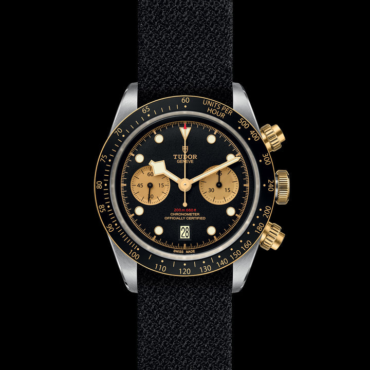 Tudor Black Bay Chrono S&G Watch - M79363N-0003 - 41mm steel case