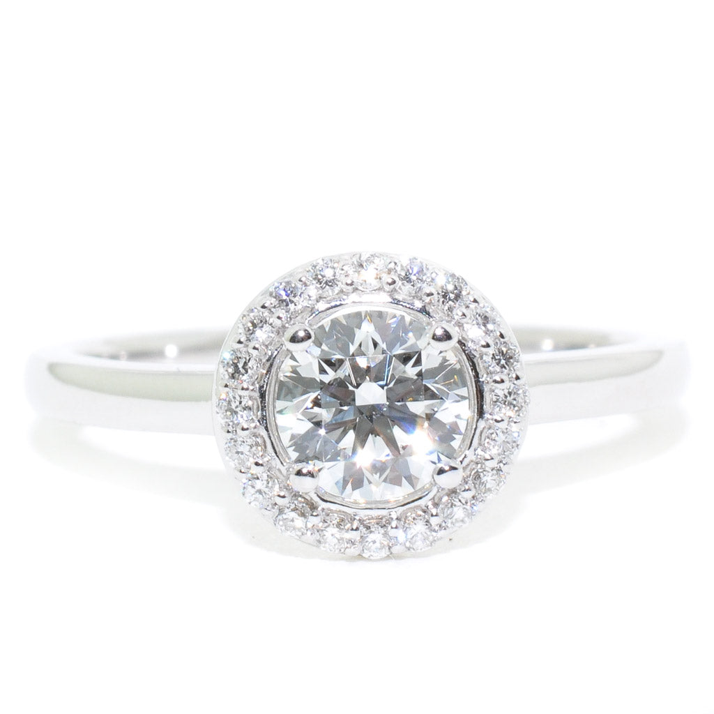 Fine diamond engagement on sale rings