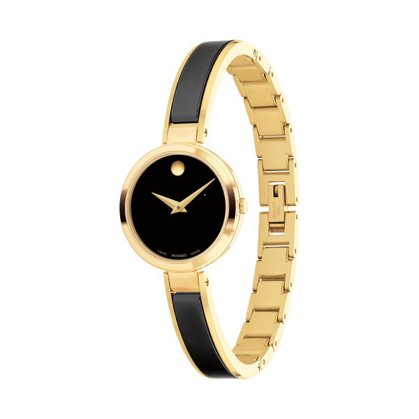 Movado Moda Classic 24mm Swiss Quartz Bangle Watch.0607714.