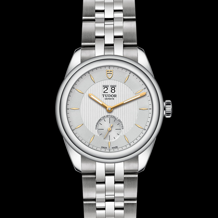 Tudor Glamour Watch - M57100-0002 - 42mm steel case