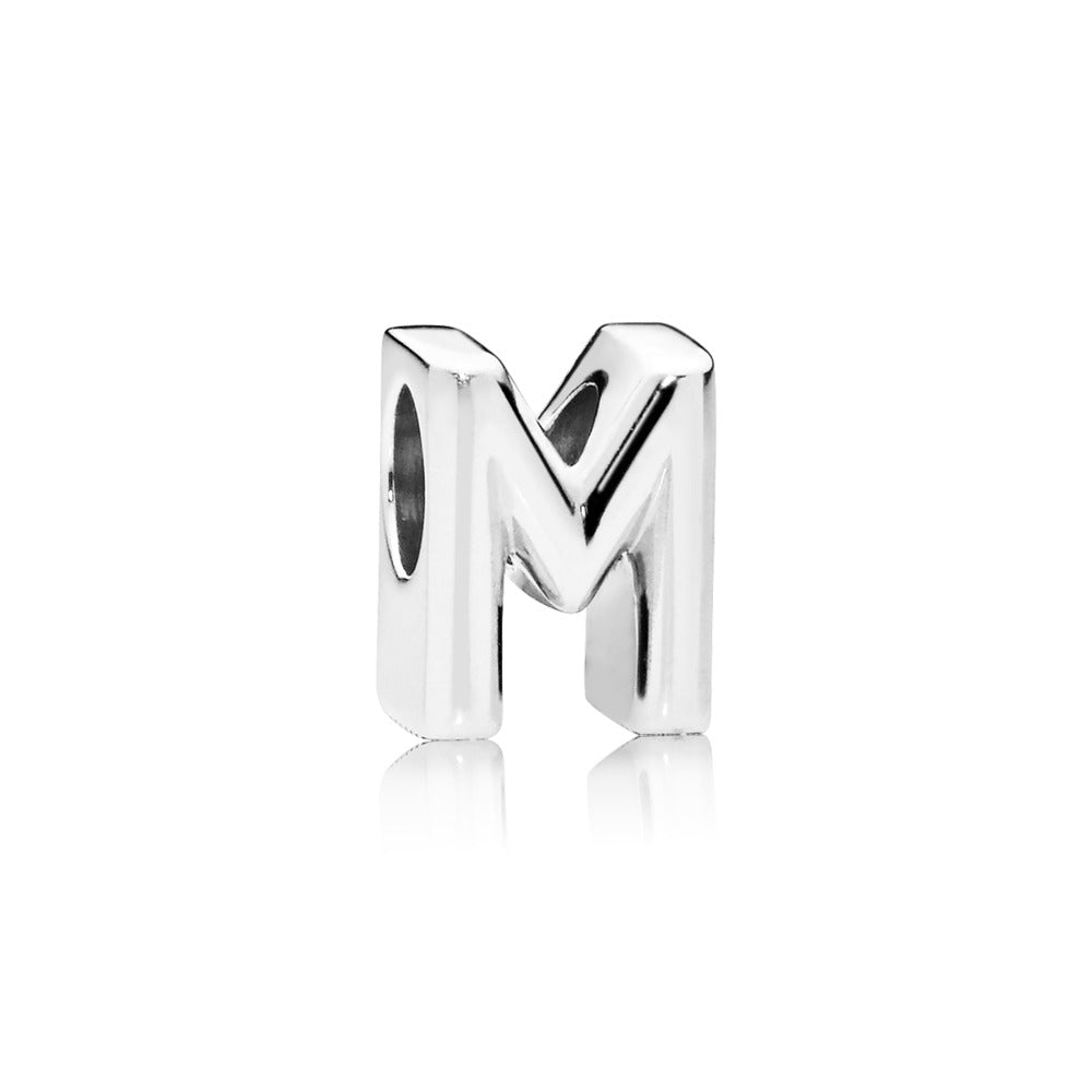 Letter M Alphabet Charm