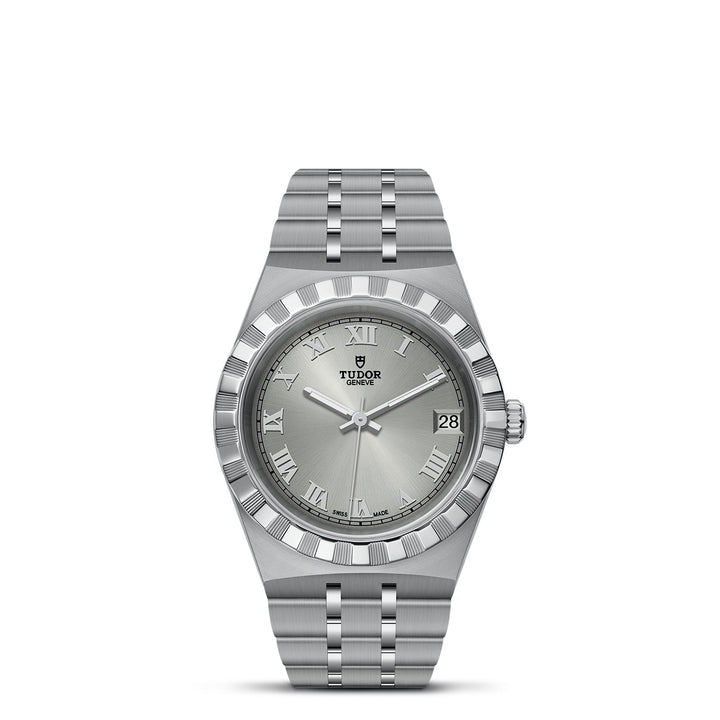 Tudor Royal Watch - M28400-0001 - 34mm steel case, Silver dial