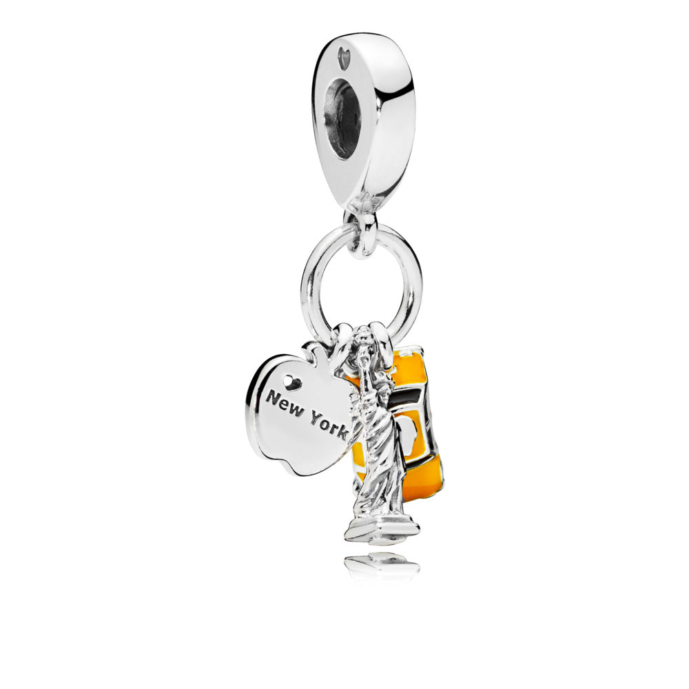 Symbols of New York City Dangle Charm