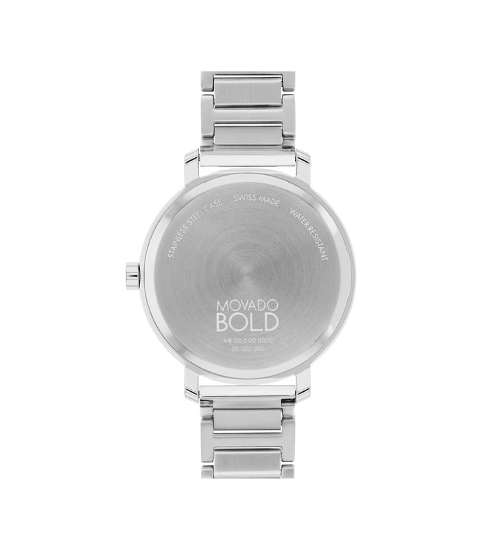 Movado Bold Evolution 2.0 34mm Swiss Quartz Watch. 3601190.
