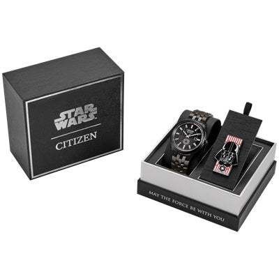 Citizen Darth Vader Returns 41mm Eco Drive Watch. BM7255-61W