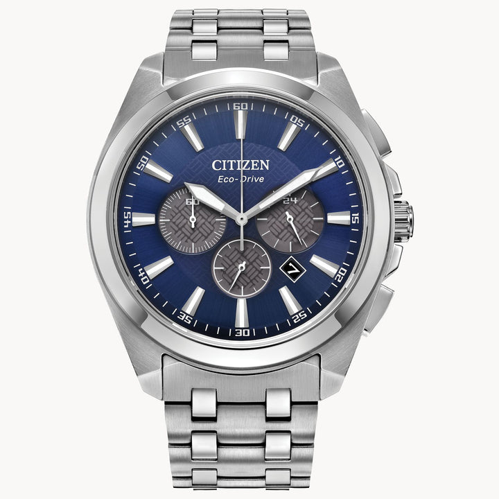 Citizen Peyton 41mm Eco Drive Watch. CA4510-55L