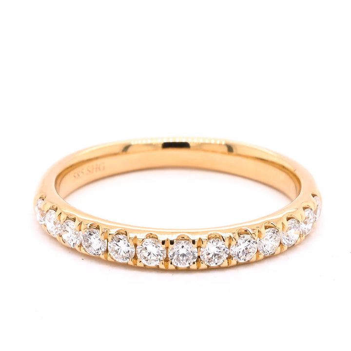 14KT Yellow Gold 0.47CTW Diamond Band.