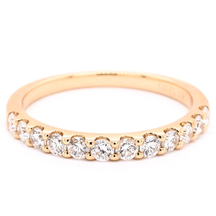 14KT Yellow Gold 0.51CTW Diamond Band.